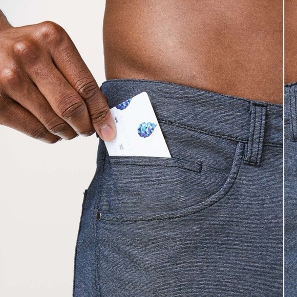 Lulu 🍋 | Mens ABC slim pants tech canvas | size 32/ 33 - Picture 5 of 7